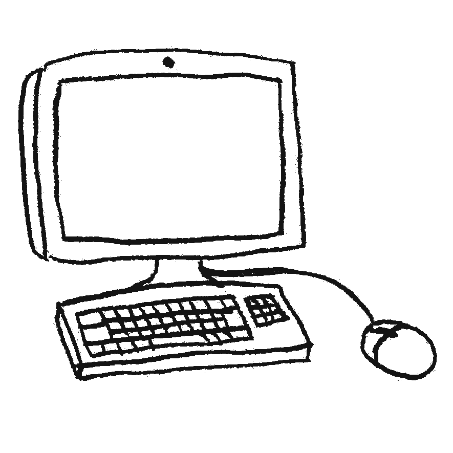 Hand-drawn computer illustration